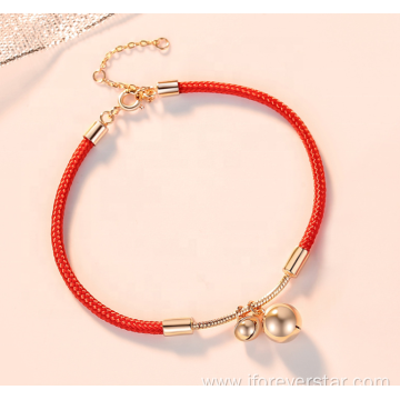 Forever Star Lucky Bell 925 Silver Bracelet